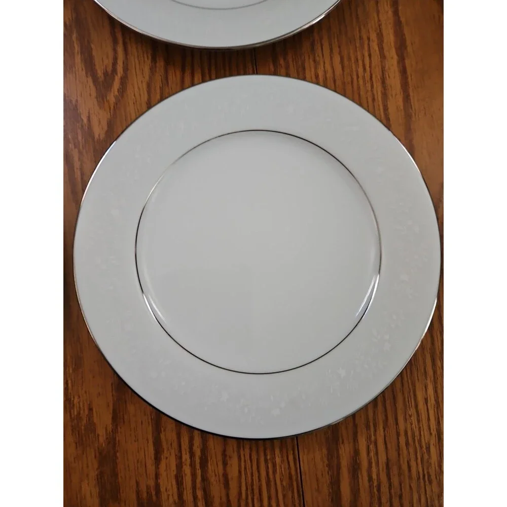Noritake BUCKINGHAM Set of 4~ 8 In. Salad Plates #6438 Japan
